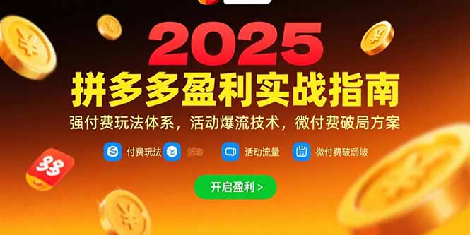 拼多多盈利实战指南，强付费玩法，活动爆流技术，微付费破局方案(更新7月-米壳知道—知识分享平台