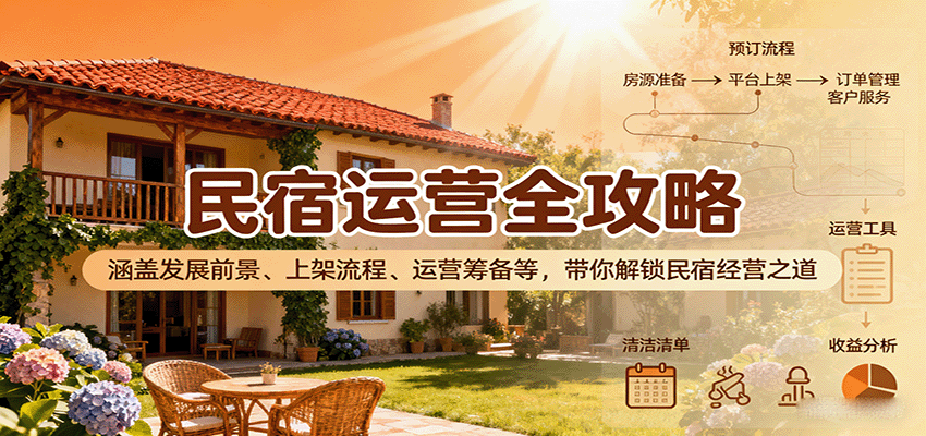 民宿运营全攻略：涵盖发展前景、上架流程、运营筹备等，带你解锁民宿经营之道-米壳知道—知识分享平台