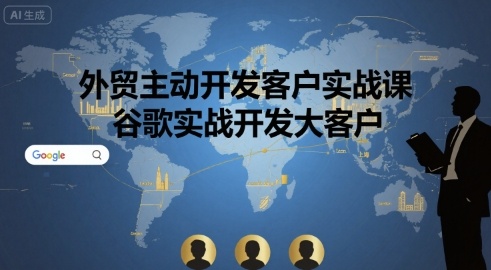 外贸主动开发客户实战课，谷歌实战开发大客户-米壳知道—知识分享平台