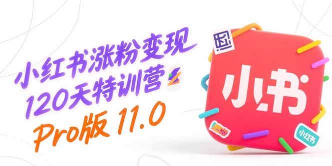 小红书涨粉变现120天特训营Pro版11.0：从0到1掌握平台运营,内容制作和变现-米壳知道—知识分享平台