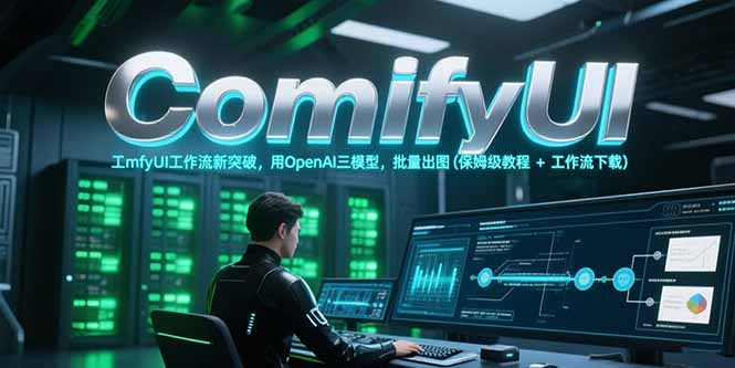 ComfyUI工作流新突破，用OpenAI三模型，批量出图(保姆级教程+工作流下载-米壳知道—知识分享平台