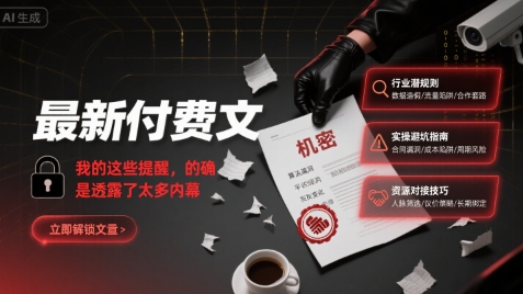 最新付费文：我的这些提醒，的确是透露了太多内幕-米壳知道—知识分享平台