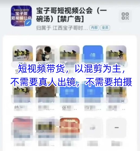 宝子哥头部团队短视频带货，以混剪为主，不需要真人出镜，不需要拍摄-米壳知道—知识分享平台