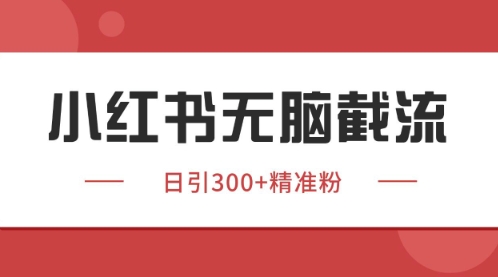 小红书只要你有同行就能获客，独家野路子获客玩法，暴力截流【揭秘】-米壳知道—知识分享平台