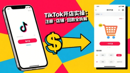 TikTok从开店到投流的进阶课，从基础实操到高阶技巧一网打尽-米壳知道—知识分享平台