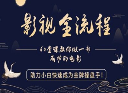 【影视全流程】教你做一部成功的电影，助力小白快速成为金牌操盘手-米壳知道—知识分享平台