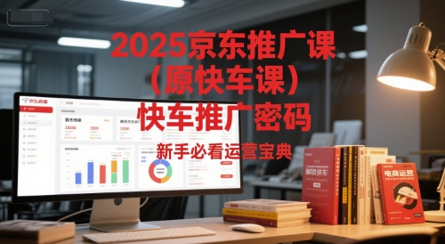 2025京东推广课(原快车课)解锁京东快车推广密码，新手必看运营宝典-米壳知道—知识分享平台