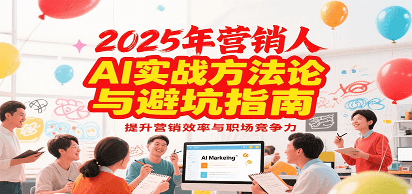 2025年营销实战方法论与避坑指南，利用AI提升营销效率与职场竞争力-米壳知道—知识分享平台