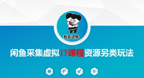 闲鱼采集虚拟IT课程资源另类玩法，干货满满-米壳知道—知识分享平台