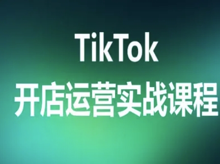 TikTok开店运营实战课程，TK跨境电商实操全流程-米壳知道—知识分享平台
