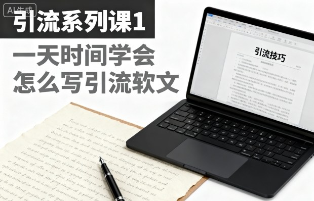 引流系列课1，一天时间学会怎么写引流软文-米壳知道—知识分享平台