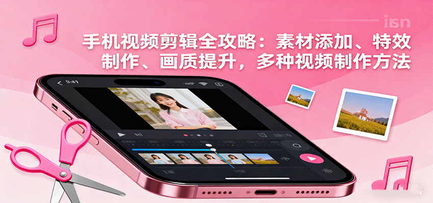 手机视频剪辑全攻略:素材添加、特效制作、画质提升,多种视频制作方法-米壳知道—知识分享平台