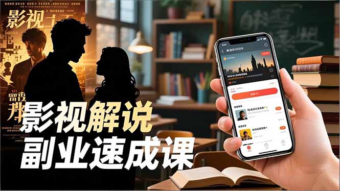 Tk影视解说副业速成课,软件安装、全流程实操、爆款预设,新手两周变现-米壳知道—知识分享平台