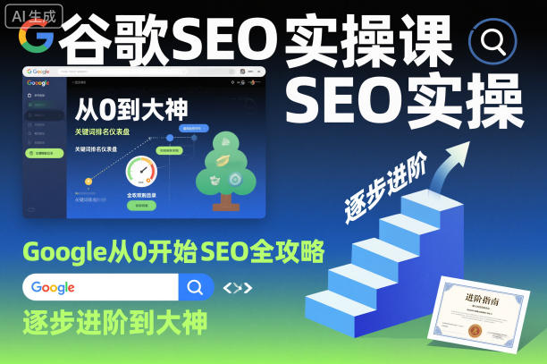 谷歌SEO实操课，Google从0开始SEO全攻略，逐步进阶到大神-米壳知道—知识分享平台