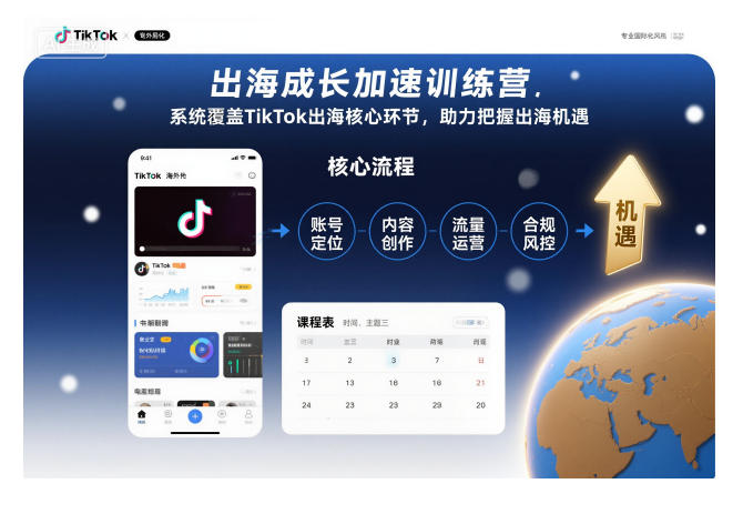 出海成长加速训练营，系统覆盖TikTok出海核心环节，助力把握出海机遇(更新)-米壳知道—知识分享平台