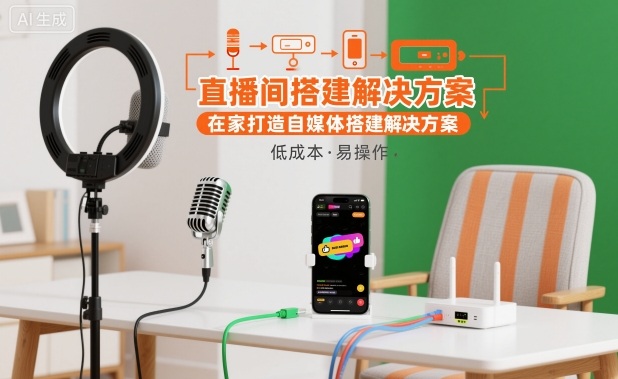 直播间搭建解决方案，在家打造自媒体搭建解决方案-米壳知道—知识分享平台
