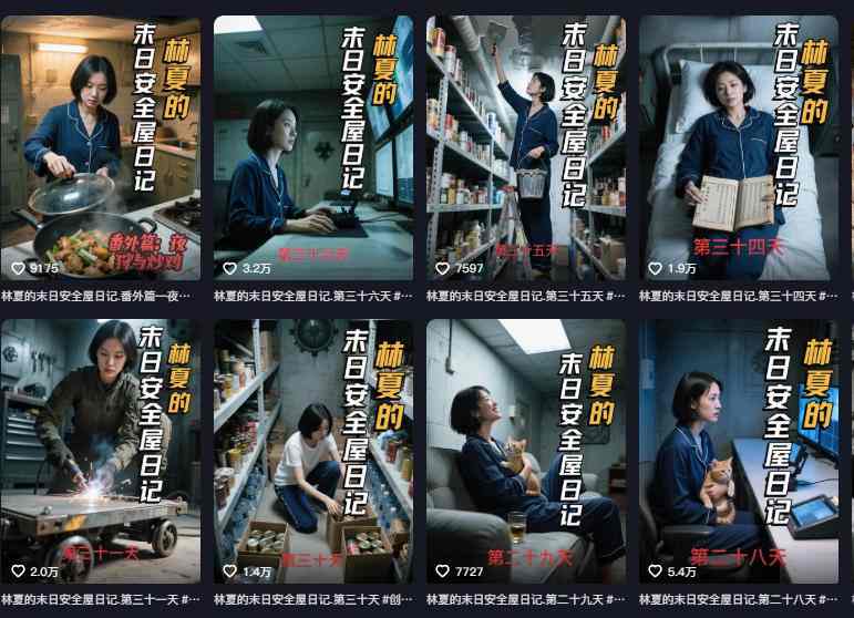 十个作品涨粉近20W!用AI制作末日安全日记连载,日入4位数,评论区爆肝求更新(附详细步骤)-米壳知道—知识分享平台