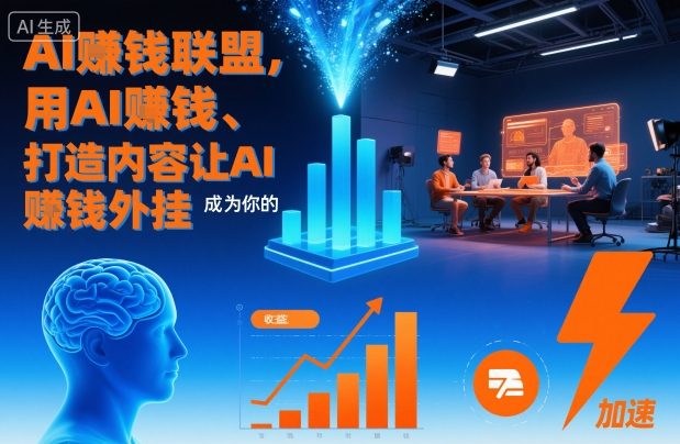 AI賺钱联盟，用AI賺钱、打造内容让AI成为你的賺钱外挂-米壳知道—知识分享平台