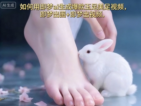 如何用即梦ai生成爆款玉足美足视频，即梦出图+即梦出视频，快速涨粉-米壳知道—知识分享平台