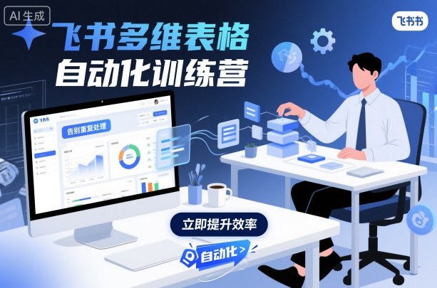 飞书多维表格自动化训练营，手把手教你告别重复处理，用多维表格开启高效办公新模式-米壳知道—知识分享平台
