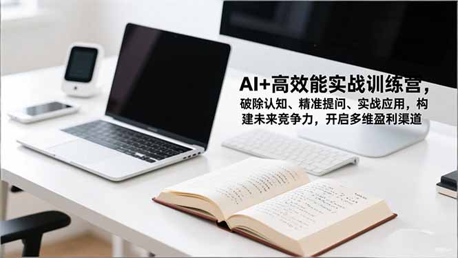 AI+高效能实战训练营，破除认知、精准提问、实战应用，构建未来竞争力，开启多维盈利渠道-米壳知道—知识分享平台