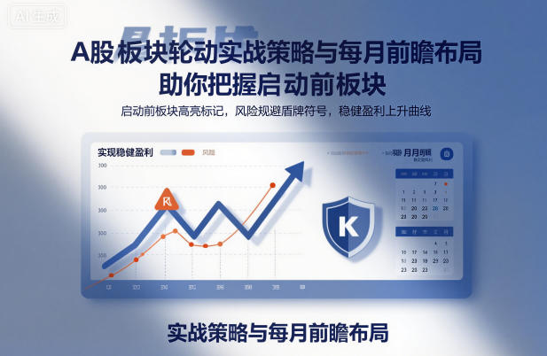 A股板块轮动实战策略与每月前瞻布局，助你把握启动前板块，规避风险，实现稳健盈利-米壳知道—知识分享平台