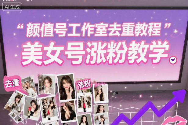 颜值号工作室去重教程，美女号涨粉教学-米壳知道—知识分享平台