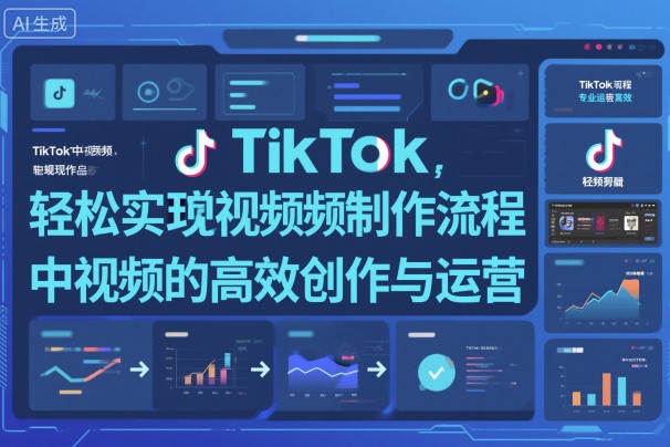 TikTok中视频制做流程，轻松实现Tk中视频的高效创作与运营-米壳知道—知识分享平台