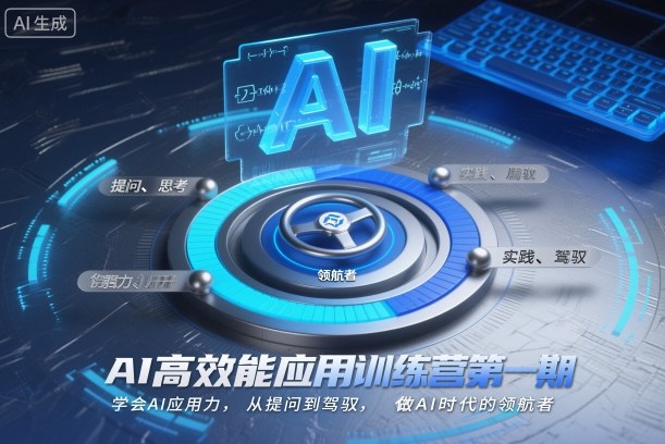 AI高效能应用训练营第一期，学会AI应用力，从提问到驾驭，做AI时代的领航者-米壳知道—知识分享平台