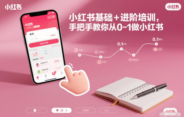 小红书基础+进阶培训，手把手教你从0-1做小红书-米壳知道—知识分享平台