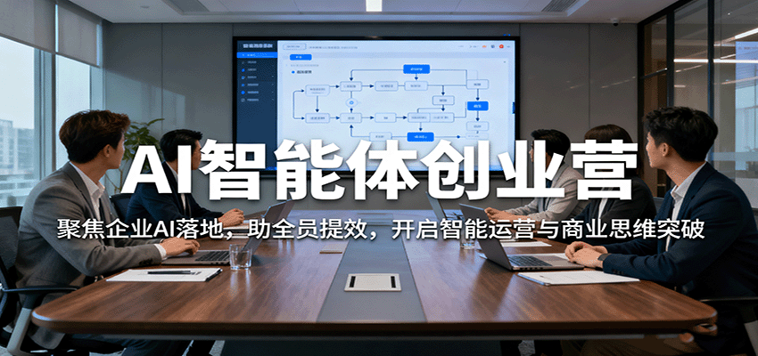AI智能体创业营:聚焦企业AI落地,助全员提效,开启智能运营与商业思维突破-米壳知道—知识分享平台